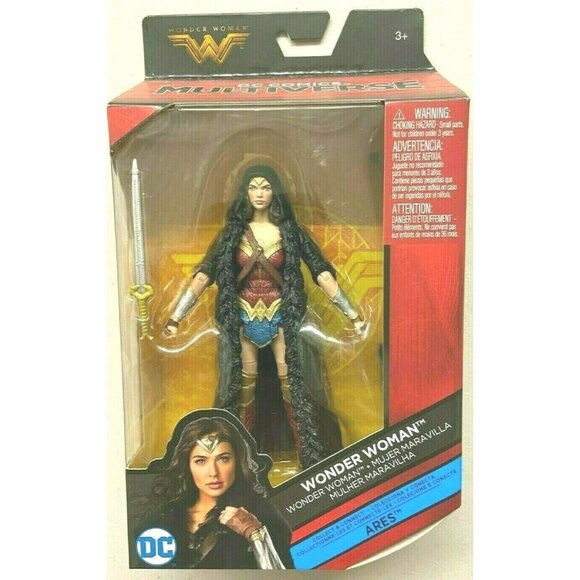 DC Comics Multiverse Wonder Woman Action Figure Ares Collect Connect Series 3+ - Picture 2 of 7